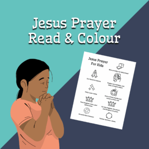 Jesus Prayer Read & Colour